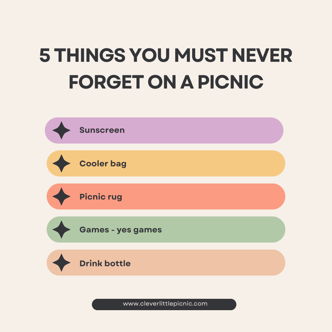 5 things to never forget on a picnic