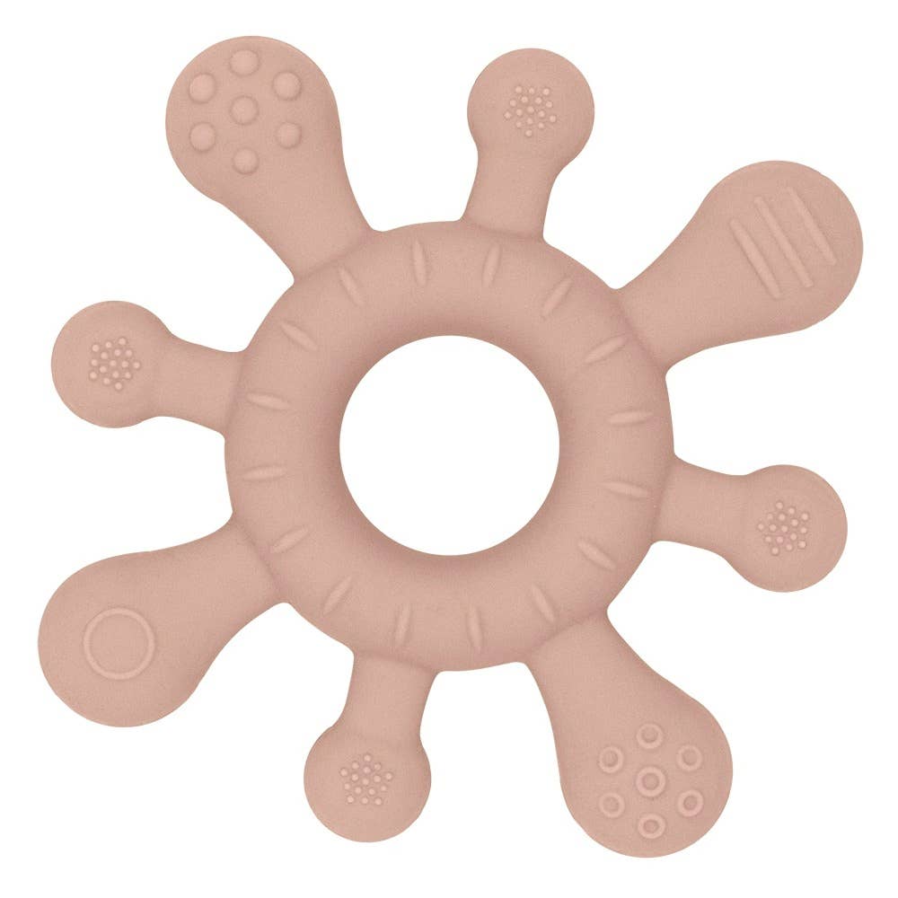 Silicone Splash Teether - Rose