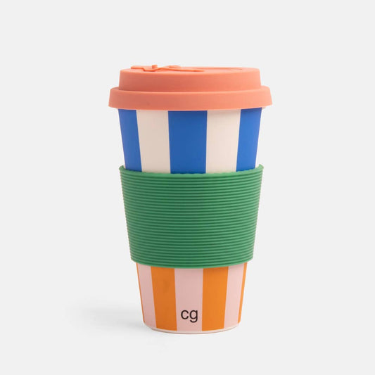 Coffee Cup  multi stripe