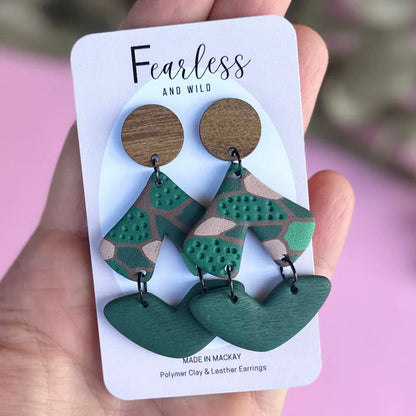 Avery Green Earrings