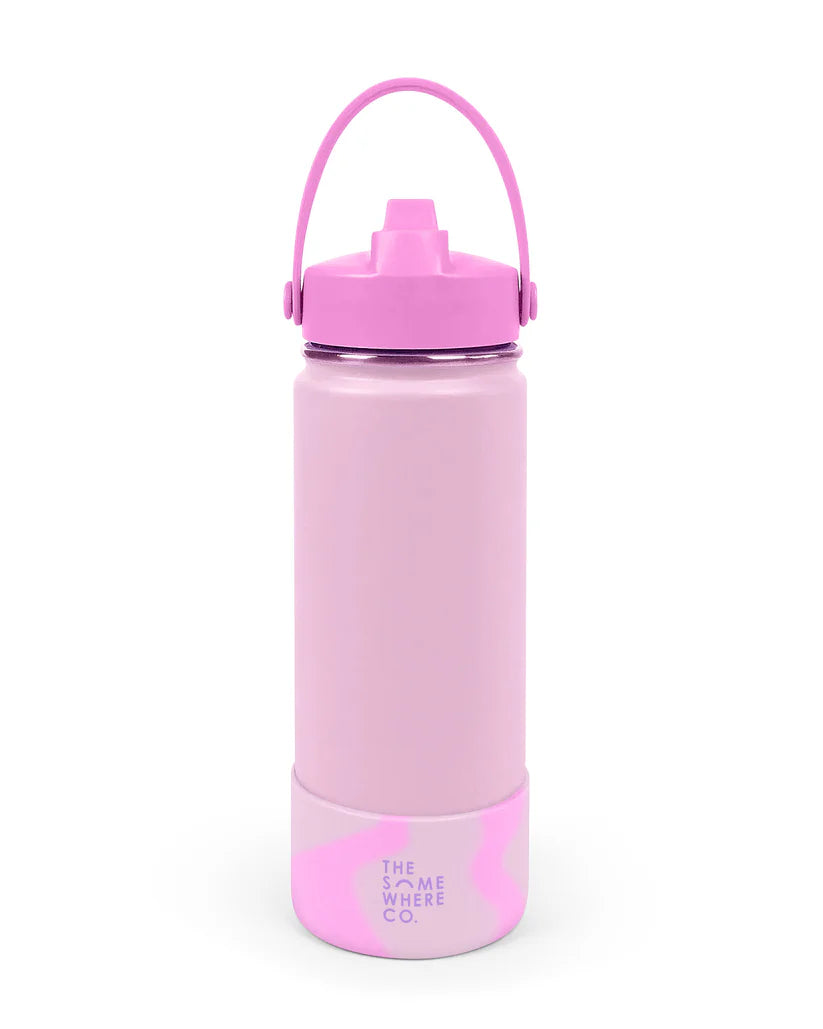 Stainless Steel Reusable Bottle Swirl 500ml