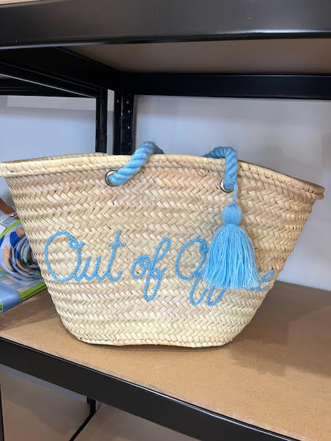 Straw Basket Bag Tassels - Out of Office