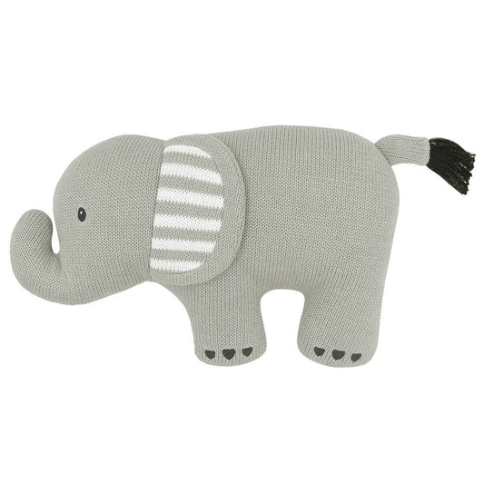 Cotton knit cushion - Elephant