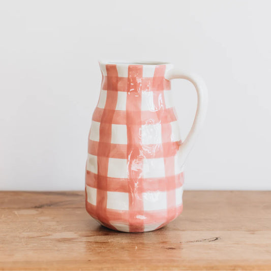 Jug Gingham Pink